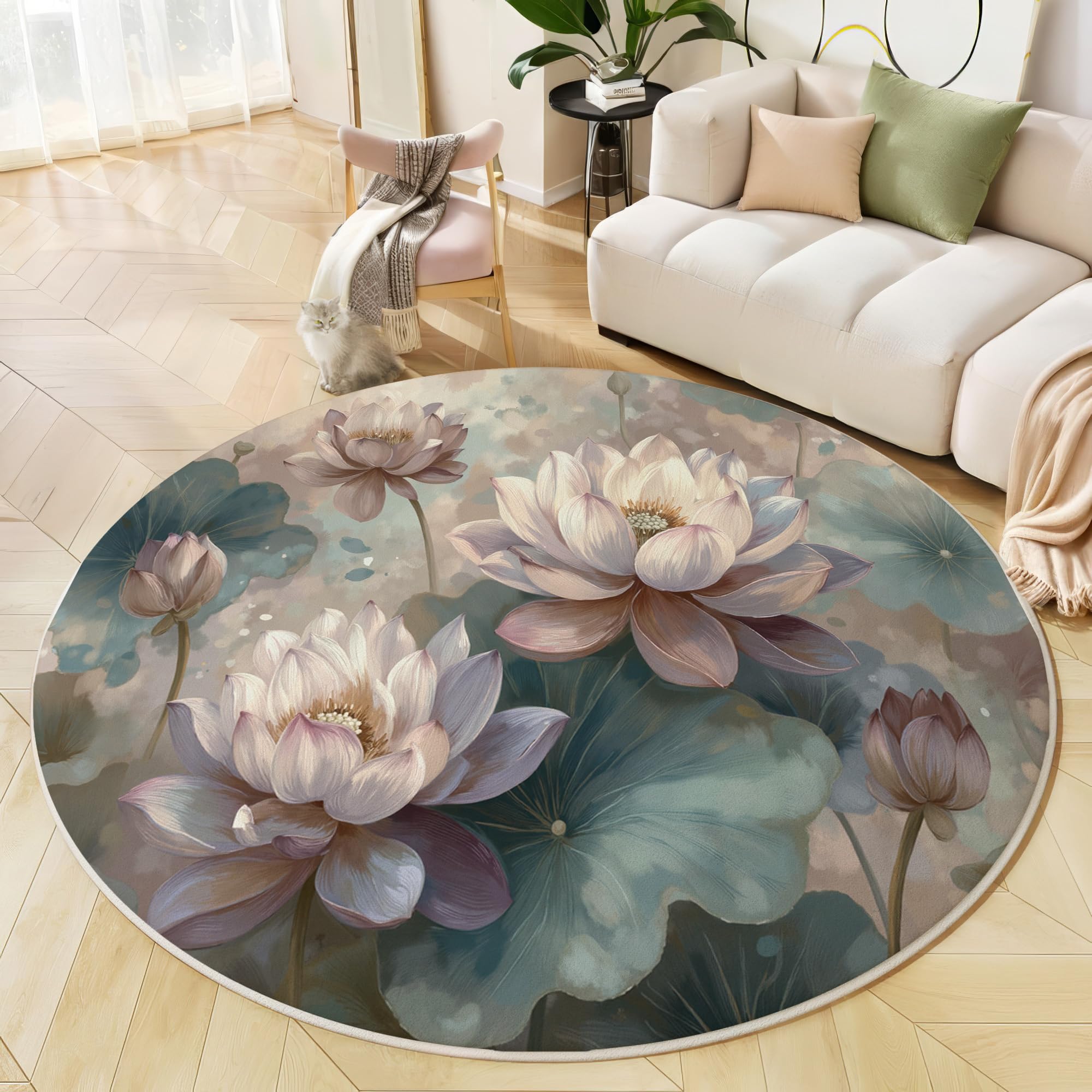 Tapis antidérapant lavable résoud le nettoyage du salon