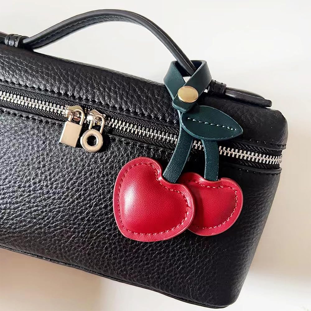 Amazon.com: Fuerxy Cherry Bag Charm, Cute Cherry Charm for