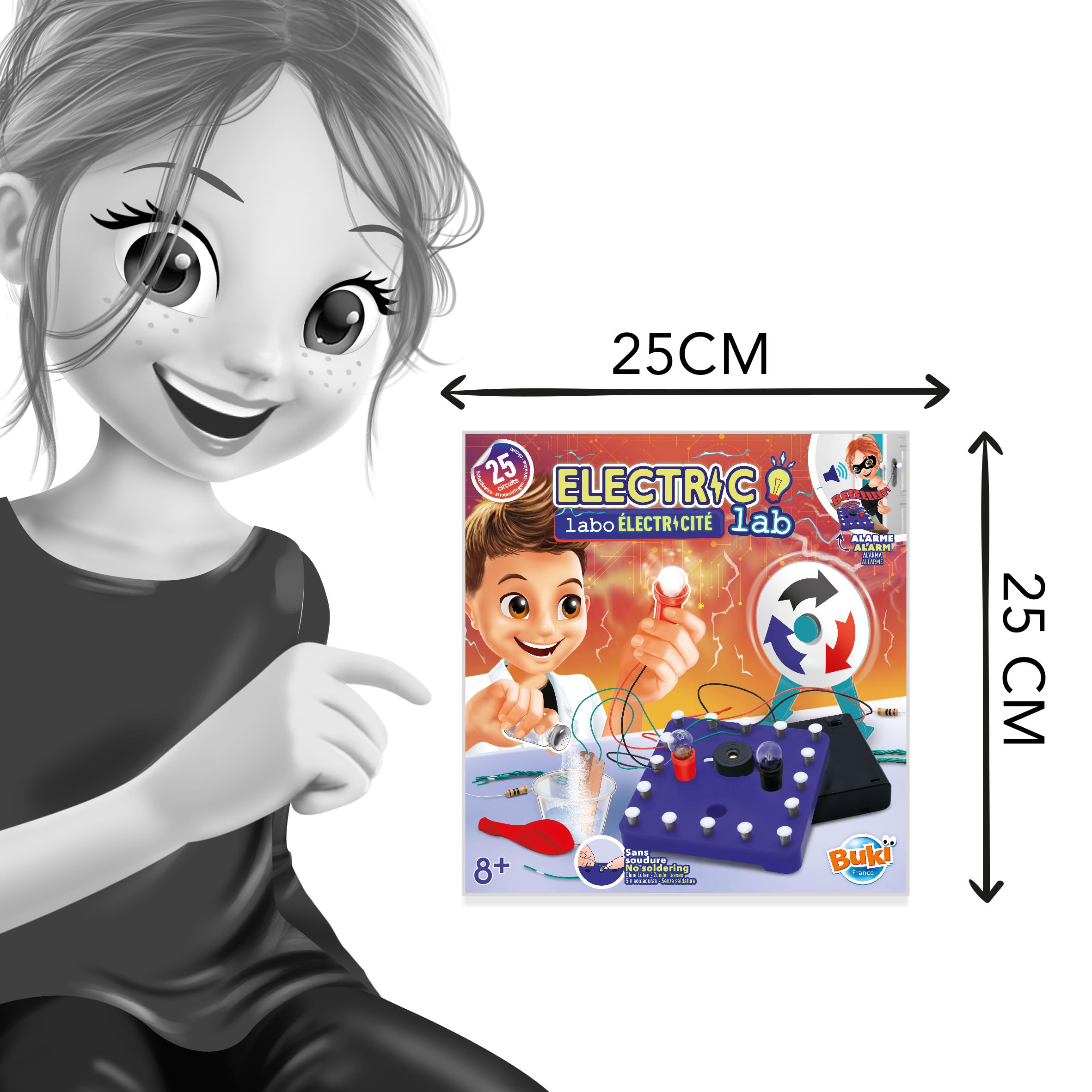 Buki - 2172 - Labo electricité, Multicouleur