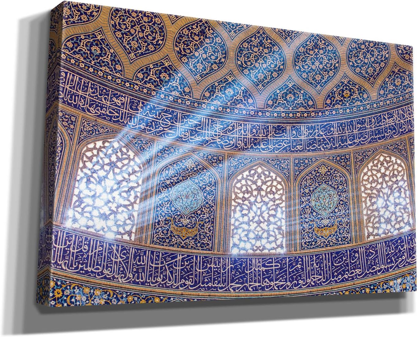 Epic Graffiti 'Sheikh Lotfollah Mosque at Isfahan Iran' by Epic Portfolio, Canvas Wall Art, 18"x12"