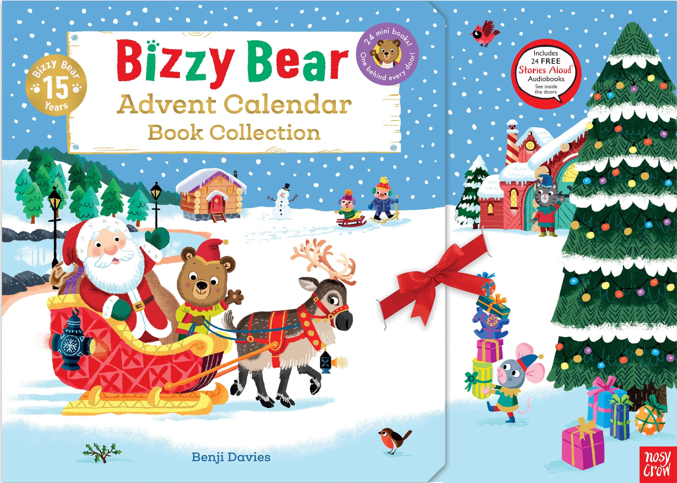 Bizzy Bear Advent Calendar Book Collection: with 24 mini storybook surprises!