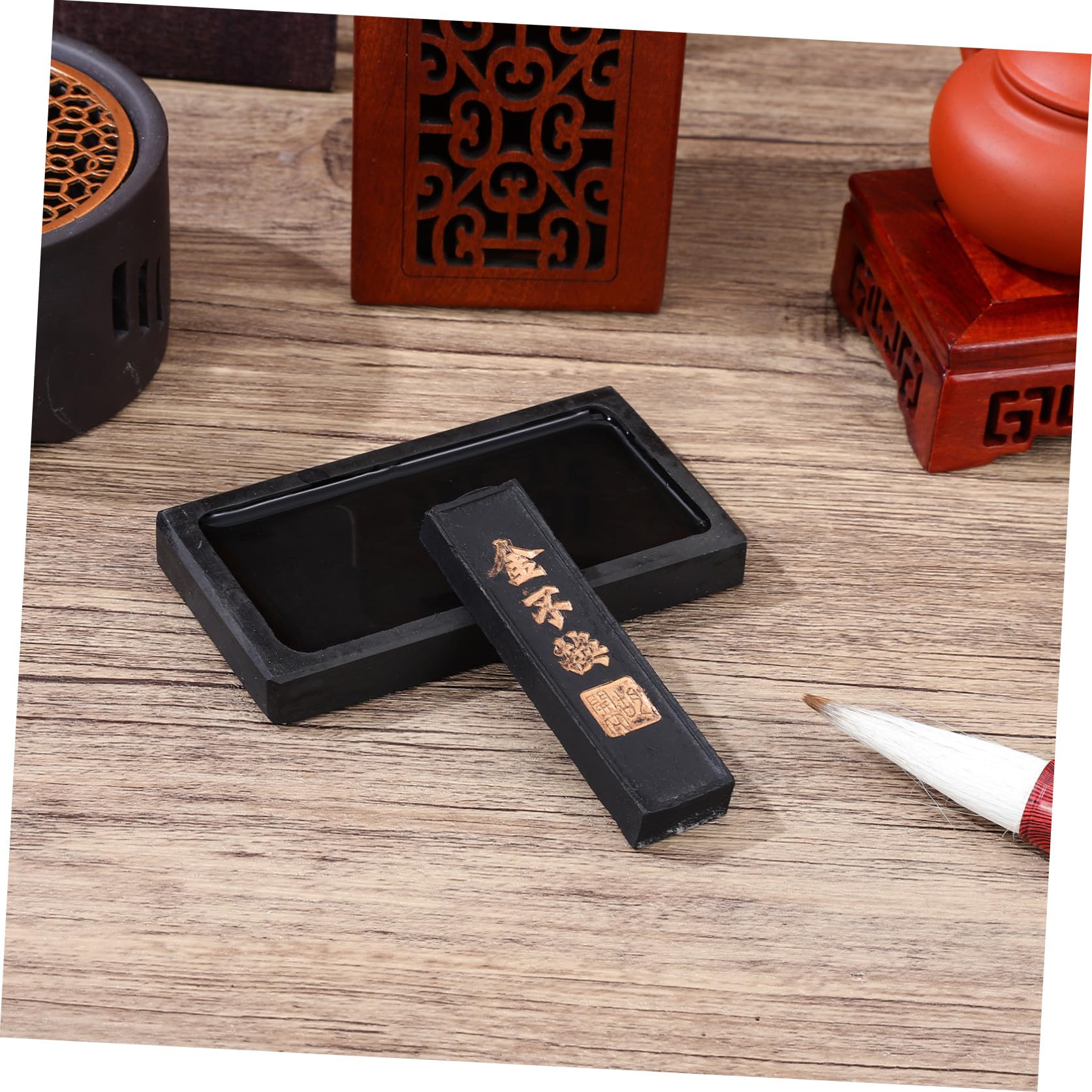 3ensembles Encre Chinoise Traditionnelle De Avec Encre Pour Et Peinture Outil Pratique Pour Étudiants Naturelle