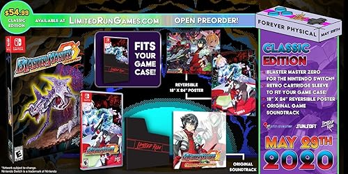 Miniatura 2 de Switch Limited Run #73 Blaster Master Zero Classic Edition