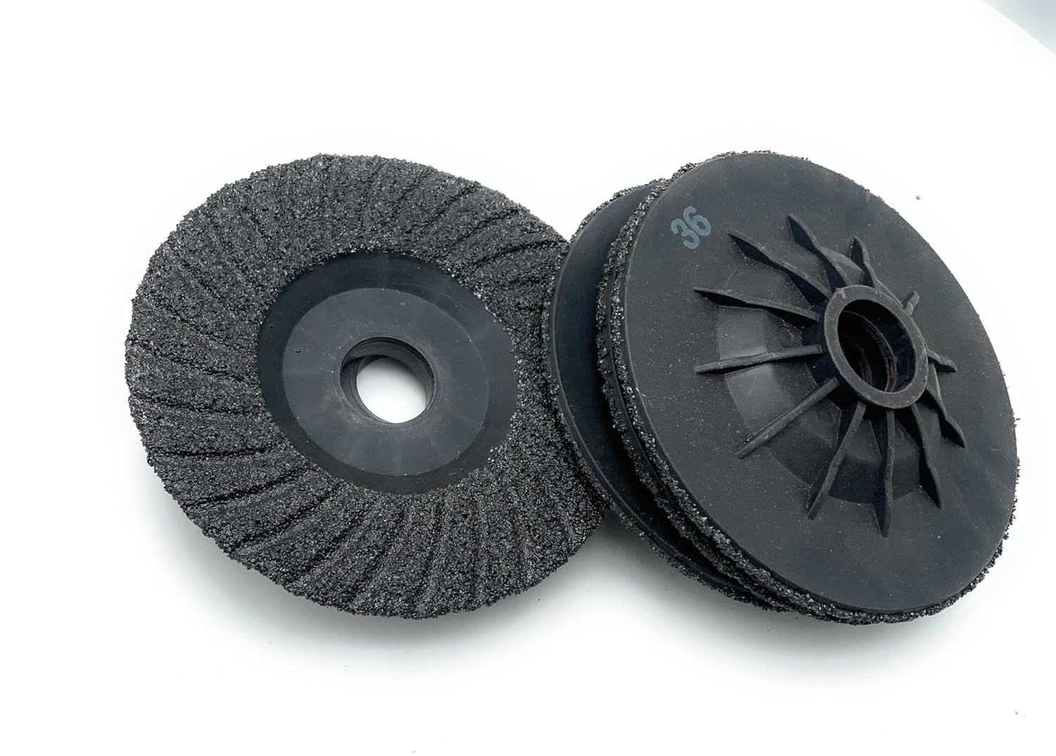 SIGNI 5 Pack SiC Plastic Back Grinding Wheel for Granite/Marble/Concrete and Glasses (4.5 INCH, 36 GRIT)