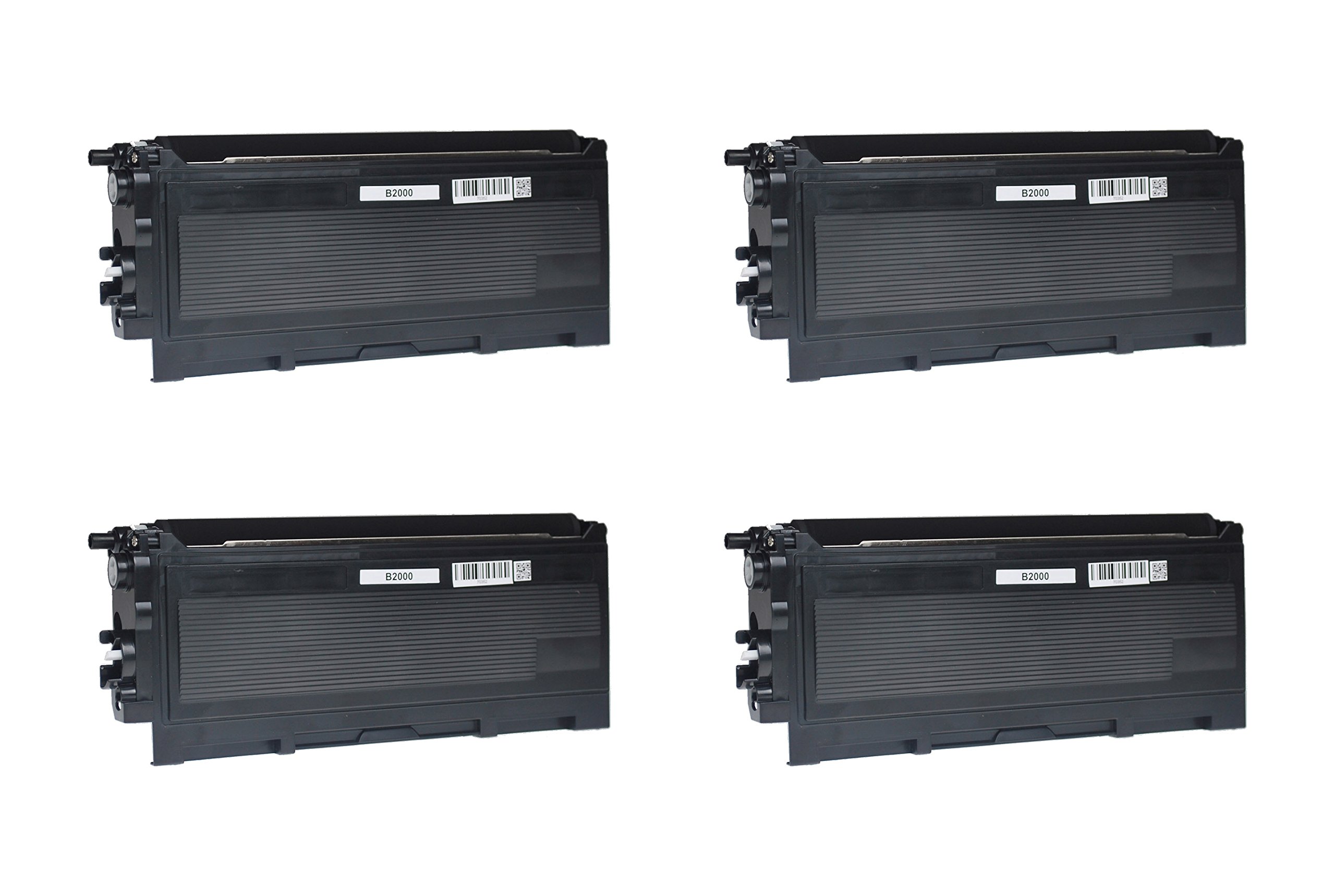 Toner Brother TN-2000 compatible pack de 4 haute capacité - 7