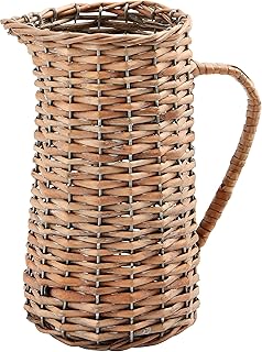 Mud Pie Willow Pitcher, Medium, 8 1/4" x 9 3/4"
