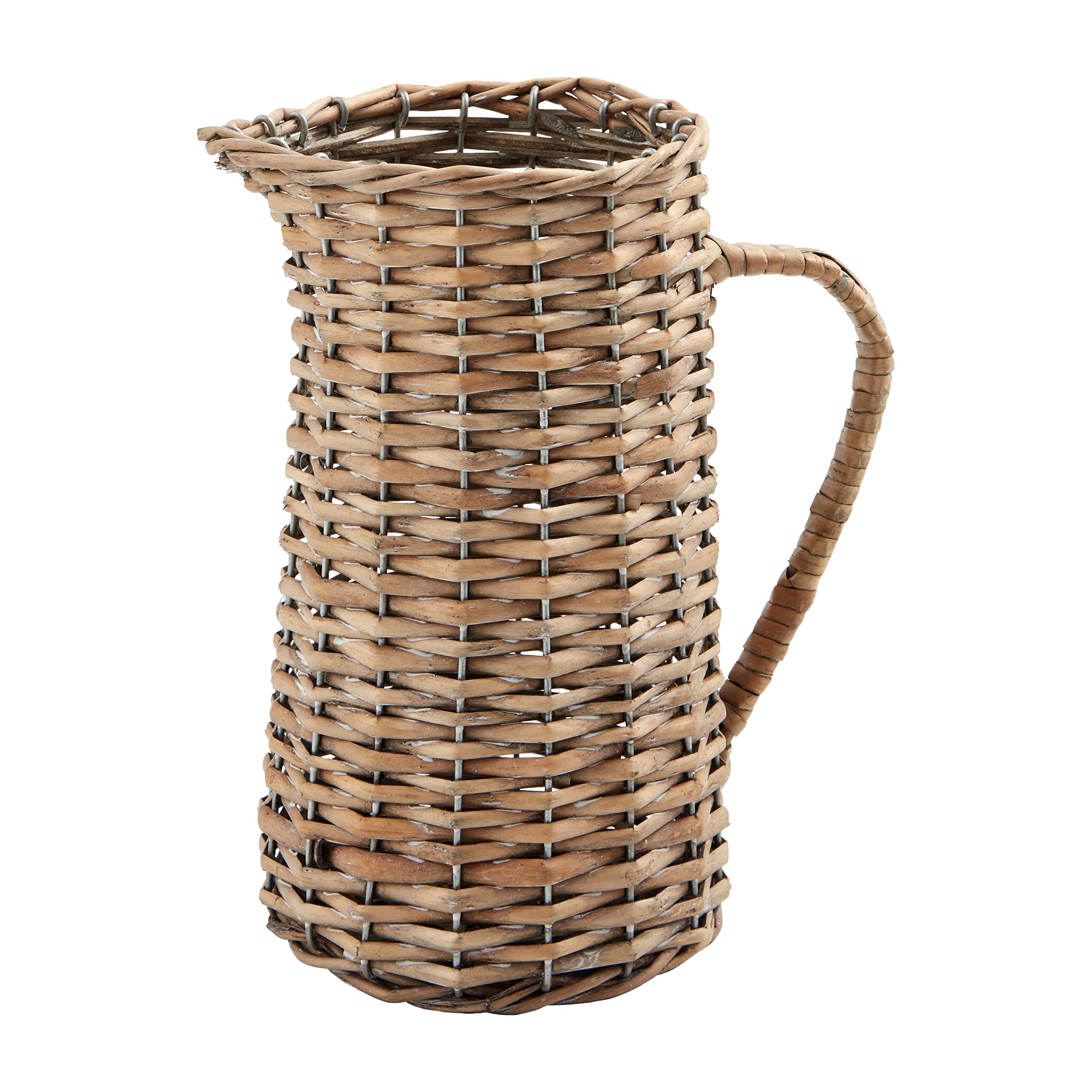 Mud Pie Willow Pitcher, Medium, 8 1/4