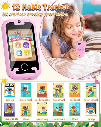 Miniatura 4 de Joozfee Juguetes de dinosaurio para niñas con video para niñas de 6 a 8 años, ideas de regalos de cumpleaños para niñas de 3, 4, 5, 6, 7, 8 años con