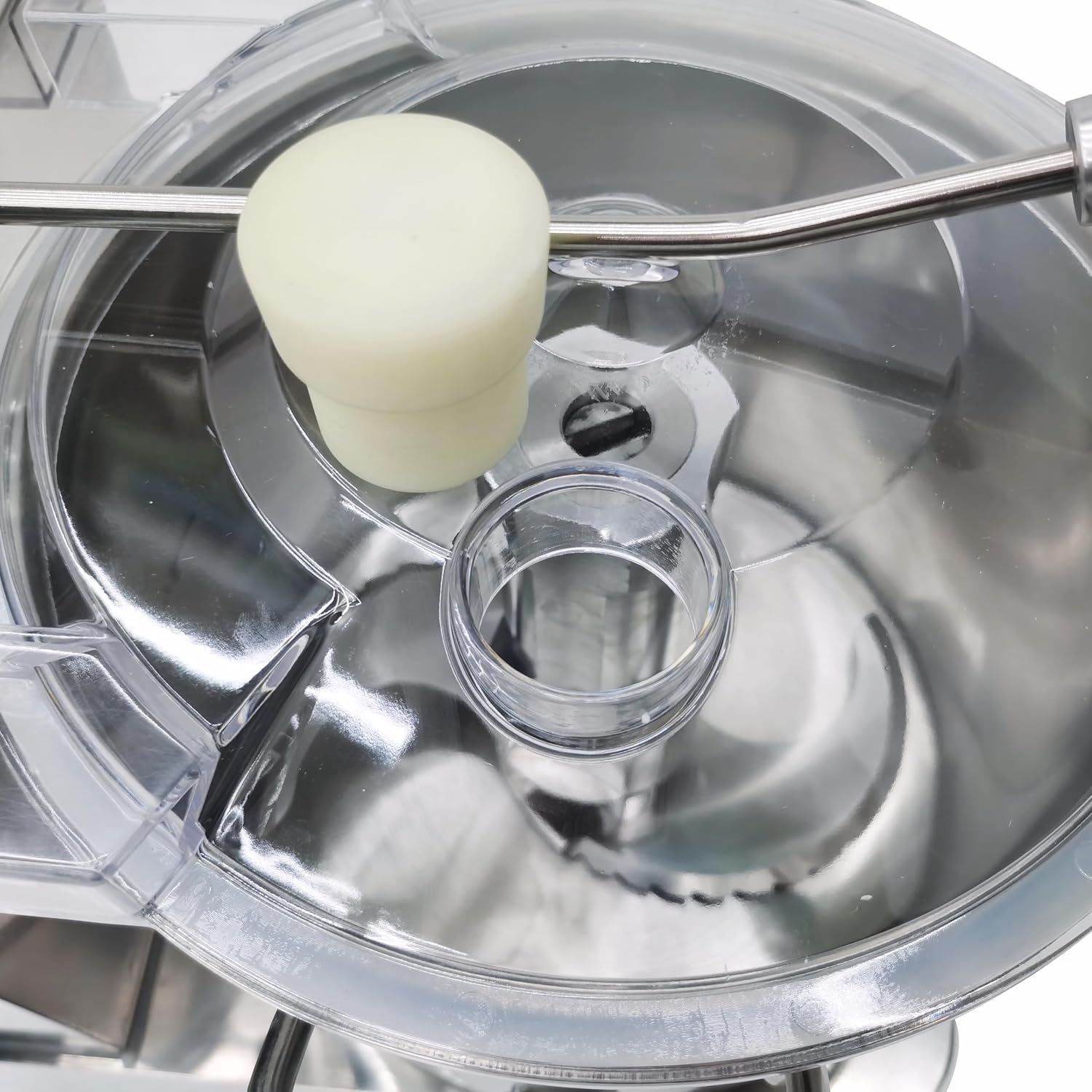 12L Commercial Food Processor, 2000W Electric Food Cutter Mixer, Stainless Steel Multi-Functional Food Chopper, Adjustable Speed Meat Grinder for Meat Vegetable Fruits
