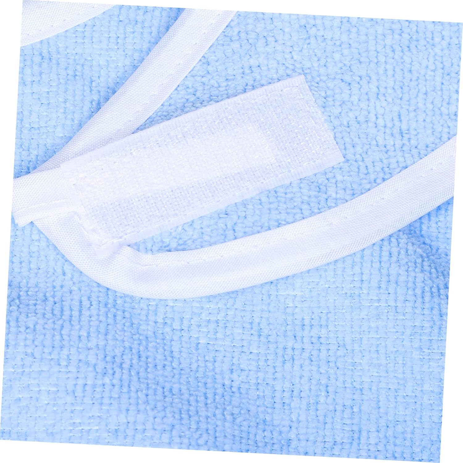 Healifty 6pcs Washable Adult Bibs for Elderly Cotton Clothing Protectors Easy to Use for Dining and Eating and Reusable for Seniors and Patients