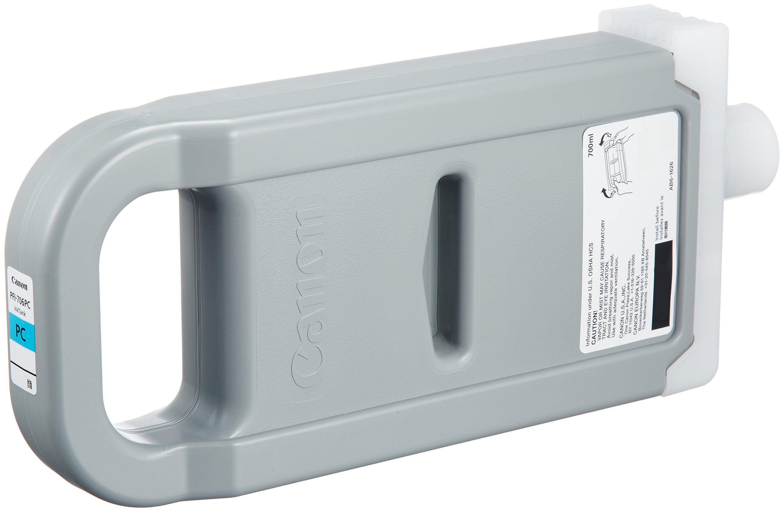 Canon Pfi-706 Pc Réservoir d'Encre 1 X Cyan Photo Pigmenté pour Imageprograf Ipf8400 Ipf9400 Ipf9400S