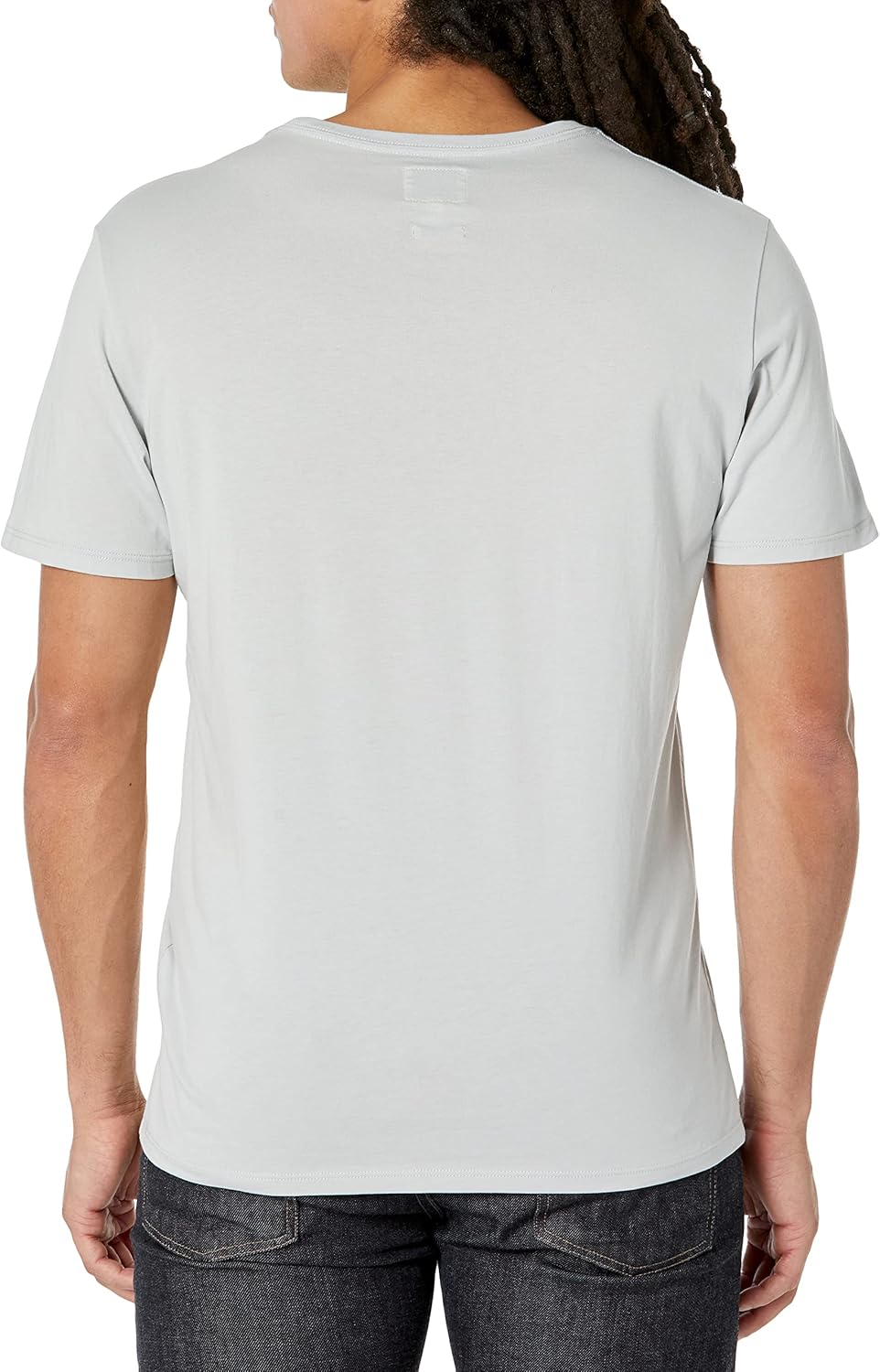 GUESS Mens Esentials Short Sleeve Embroidered Logo Tee - Image 2