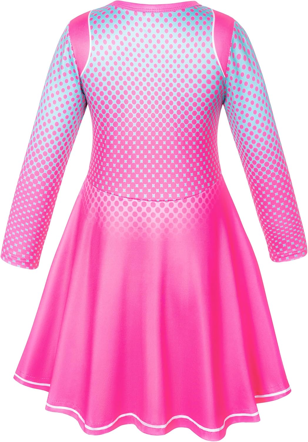 Kids Cheerleader Costume for Girls Cheer Dress Halloween Party Cosplay - Image 5