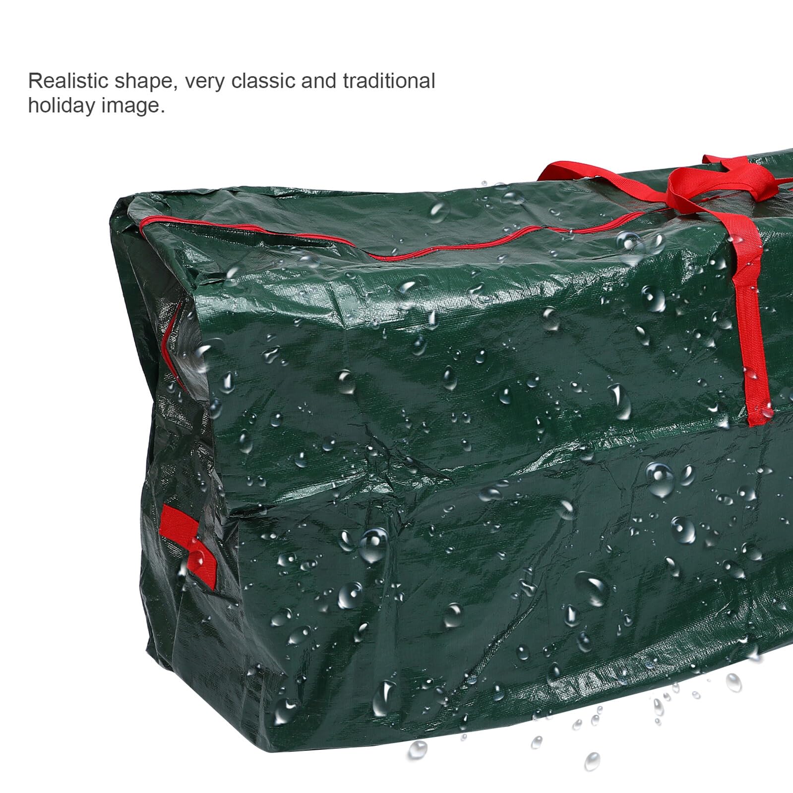 GLEAVI Aufbewahrungstasche für Weihnachtsbaum Weihnachtsbaumbeutel aus Hochwertigem Material Zusammenklappbar und Platzsparend für Transport und Aufbewahrung