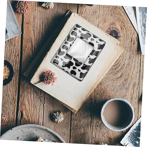 Miniatura 9 de STOBOK 2 Pcs Photo Storage Book Leather Business Card Holder Name Mini Photo Album Snap Photo Album Memory Photo Book Scrapbook Photo Album