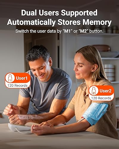 Miniatura 16 de iHealth Accu Monitor de presión arterial – Pantalla LCD grande de 4.5 pulgadas, clínicamente precisa, alerta de latidos cardíacos irregulares, Negro