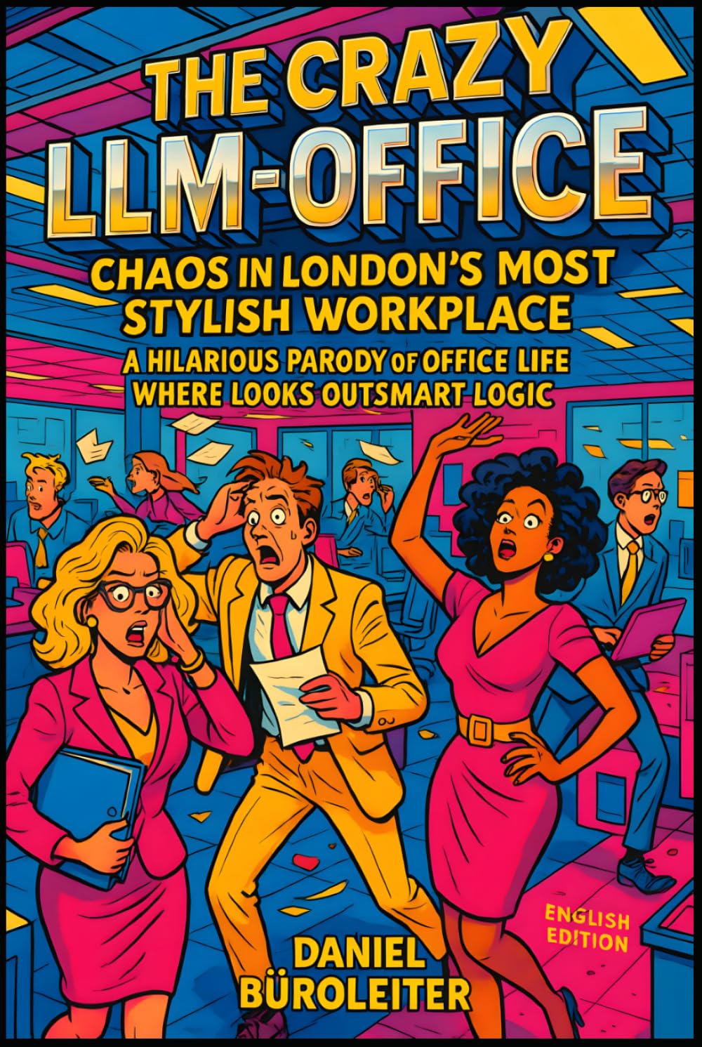 The Crazy LLM-Office: Chaos in London’s Most Stylish Workplace: A Hilarious Parody of Office Life Where Looks Outsmart Logic