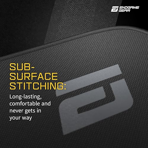 Miniatura 5 de ENDGAME GEAR EM-C Series L - Alfombrilla de mouse para juegos, superficie de juego FPS, bordes cosidos, superficie de tela tejida, base de porón