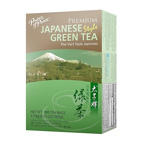 Prince of Peace Té verde de estilo japonés prémium 100ct