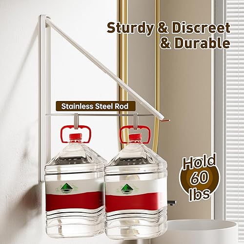 Miniatura 4 de Tendedero de ropa retráctil montado en la pared para lavandería, estante de secado de ropa plegable para interiores o exteriores, secadora de