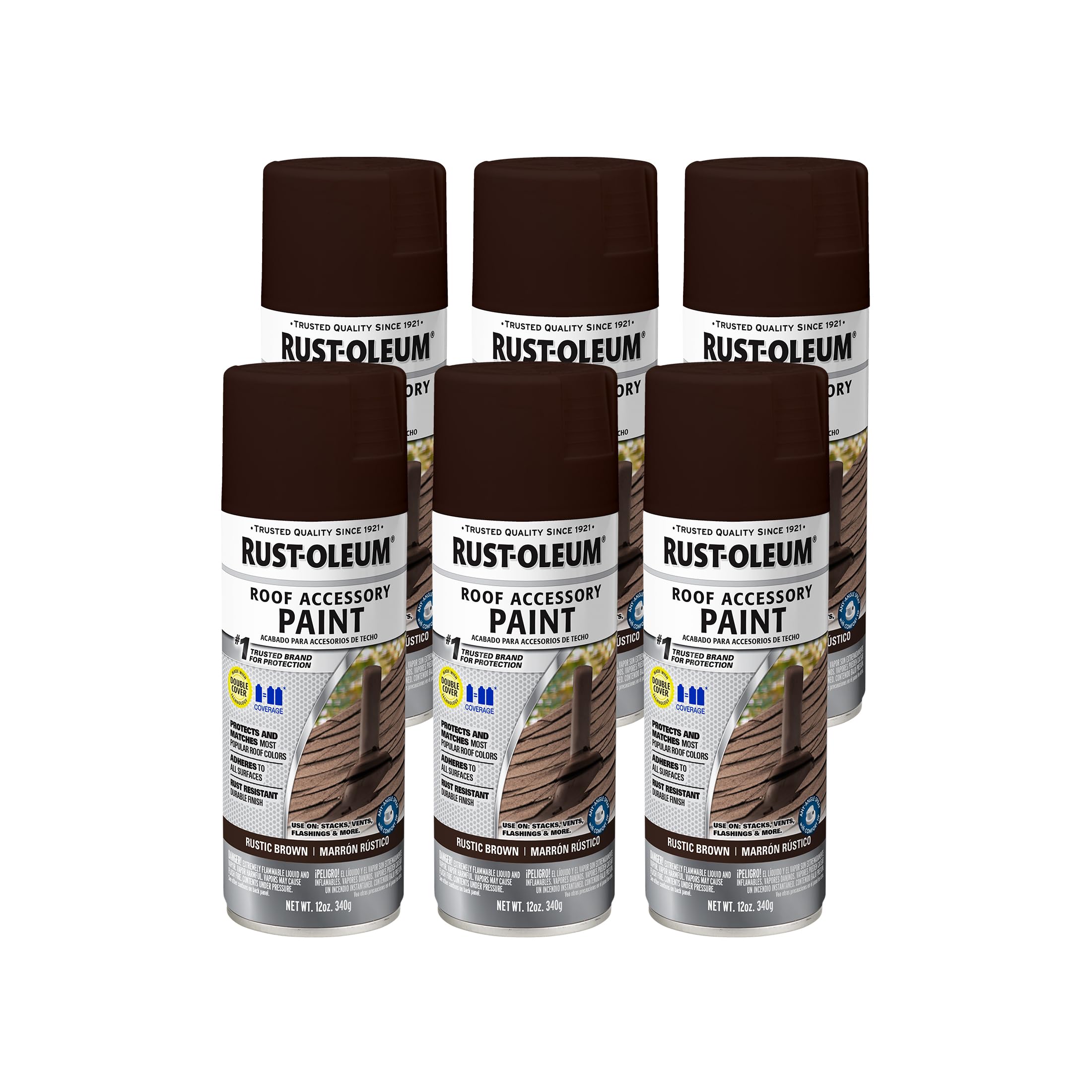 Rust-Oleum Rustic Slate / 12 Ounce (Pack of 6) / 1 Spray Paint
