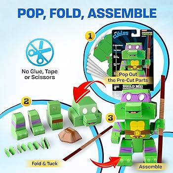 Amazon.com: Cubles Teenage Mutant Ninja Turtles Donatello : Toys