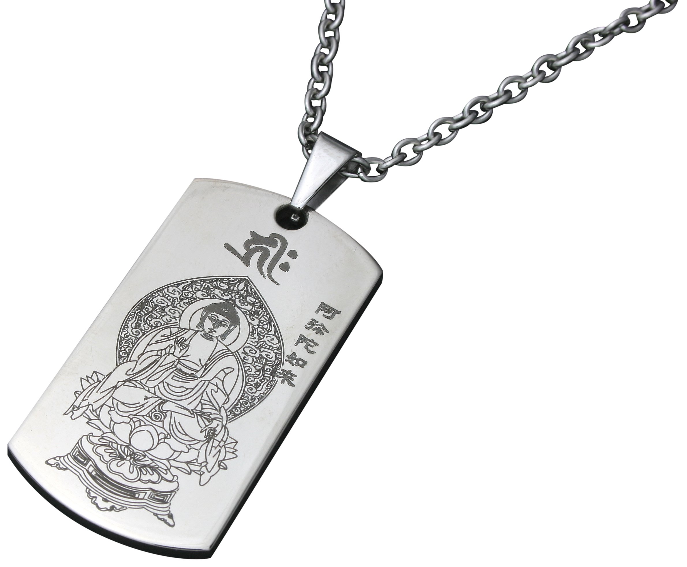 Amazon｜八尊仏・般若心経 ペンダント 亥(阿弥陀如来)｜仏像  