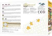 Vista 6 de Brain Tree - Rompecabezas de 1000 piezas de juguetes de Navidad para adultos rompecabezas con 4 bandejas de clasificación de rompecabezas cada pieza