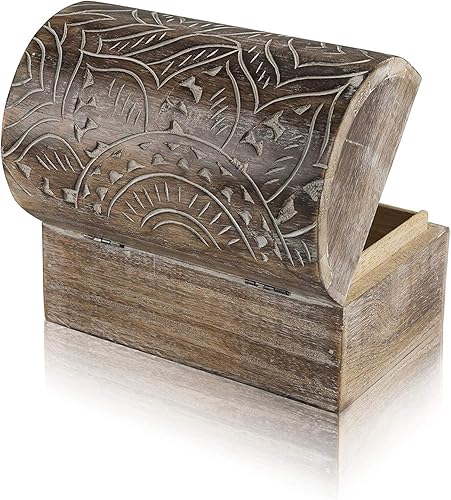 Miniatura 3 de Grandes ideas de regalo de cumpleaños, caja de joyería decorativa hecha a mano, caja del tesoro, organizador de joyas, caja de recuerdos, caja de