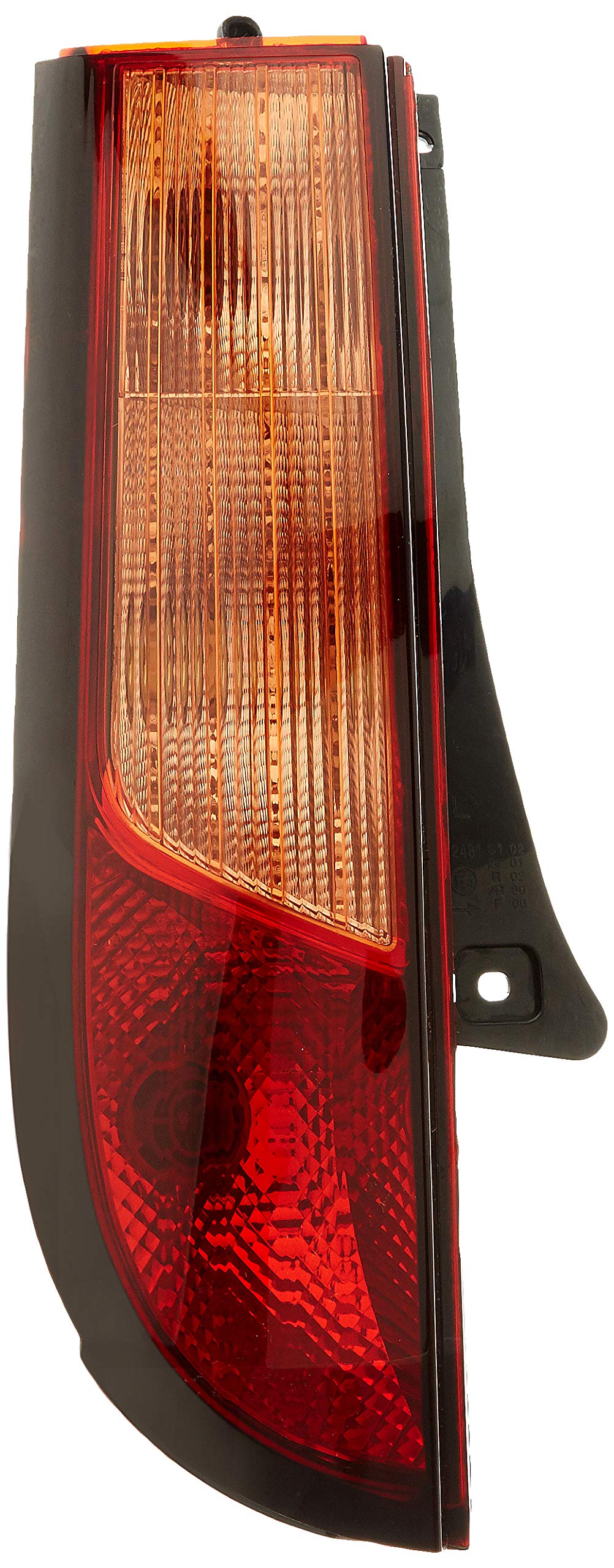 UNO Minda TL-6534CUMA Tail Light Assembly Upper with Wire & Bulb Holder Black Border - Left for Tata Indica Vst
