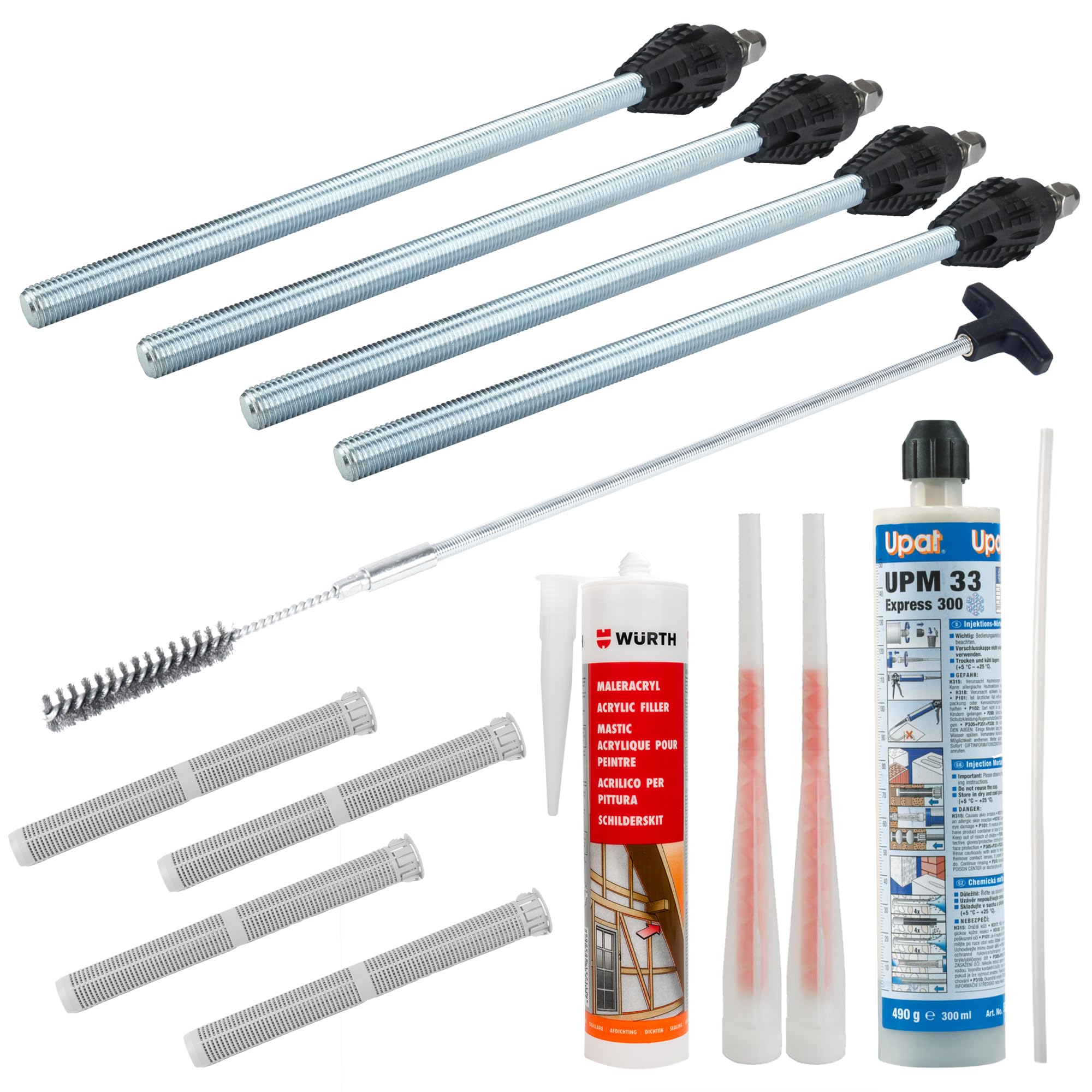 Schwerlast-Befestigung Thermax M16, 12–17cm WDVS (4X Befestigungspunkte)