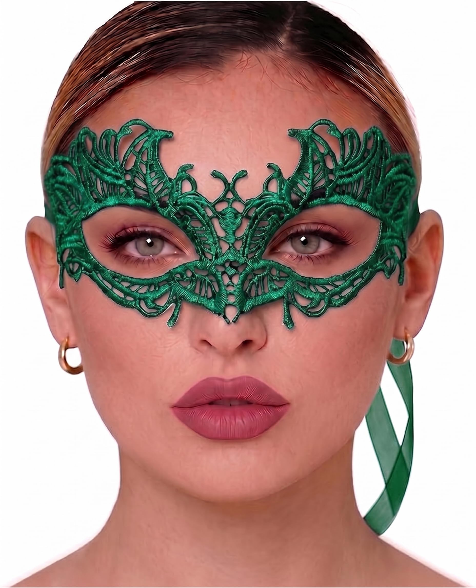 Masquerade Mask For Women Lace Masquerade Mask for Masquerade Party, Proms, Venetian Party, Mardi Gras, Halloween & Cosplay