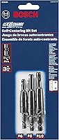 Vista 4 de Bosch CC2430 Clic-Change 1/4 in. Self-Centering Drill Bit Assortment (3-Piece)