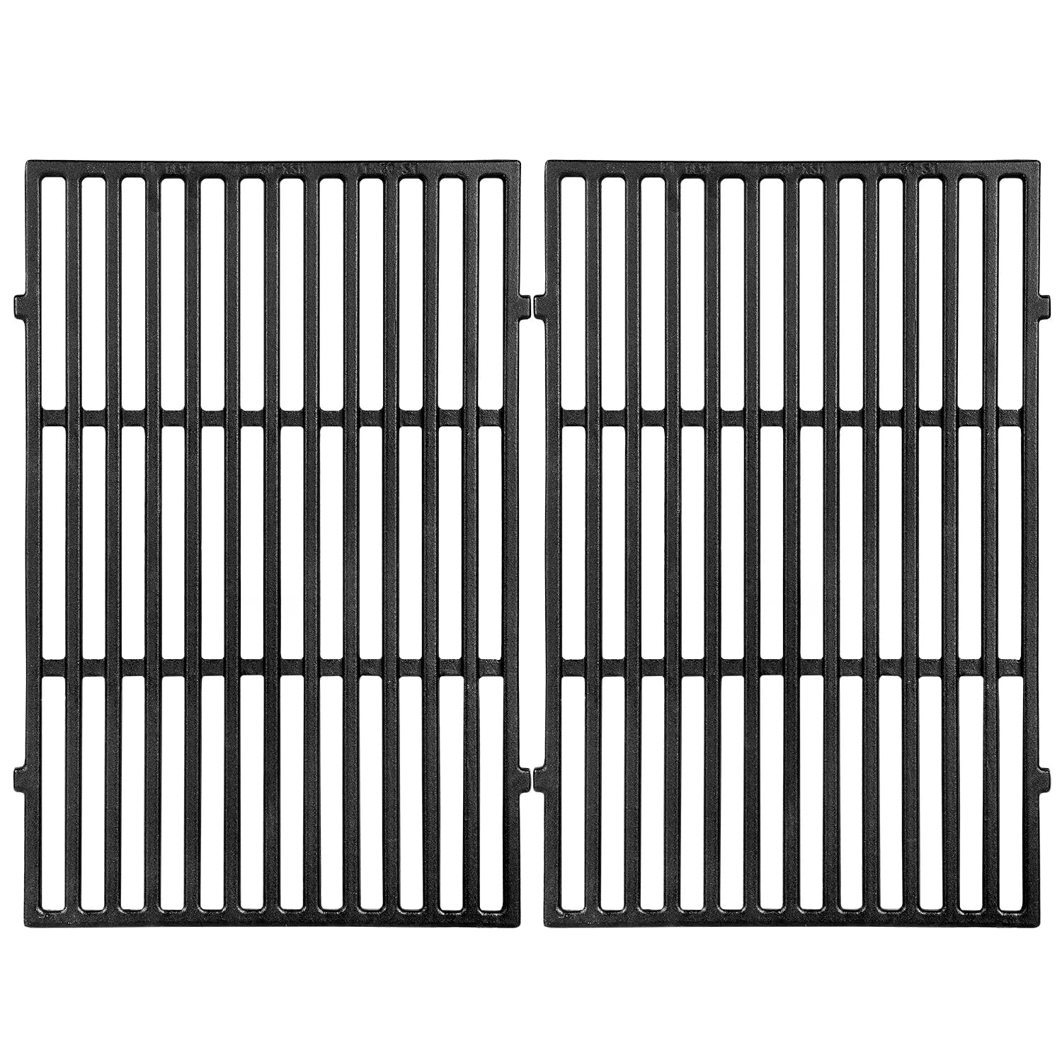 Grill Grates for Weber Spirit Series - Premium Cast Iron Grill Grates Replacement for Weber Spirit 300 Series Gas Grills | Porcelain-Enameled Cooking Grate - 17.5" x 11.9", 2 Packs