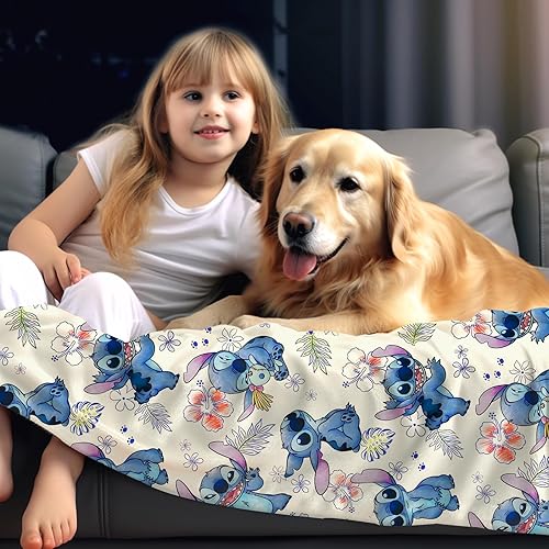 Miniatura 3 de NAVIKIDS Manta de mercancía de anime, mantas y mantas de anime, decoraciones de cumpleaños, regalos para niños, niñas, niños, mujeres y adultos, 60