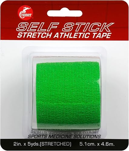 Cramer Eco-Flex Self-Stick Stretch Tape, Cohesive Tape, Flexible Elastic Sports Tape, Athletic Training Room Supplies, Easy Tear & Self-Adherent
