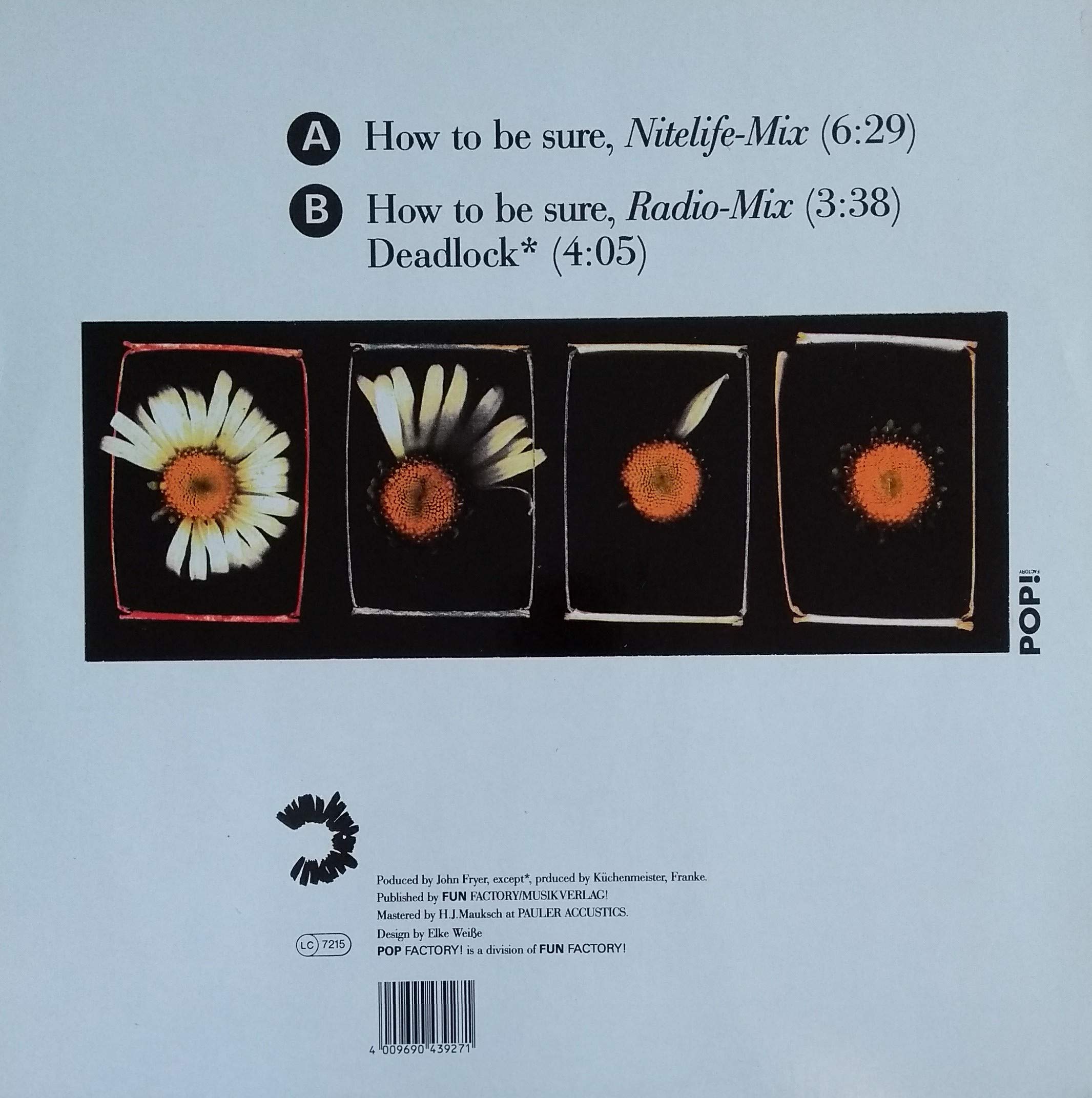 How to Be Sure (x2+1) [Import]