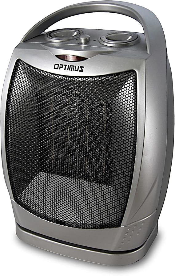 Optimus H7247 1500Watt Portable Oscillating Ceramic