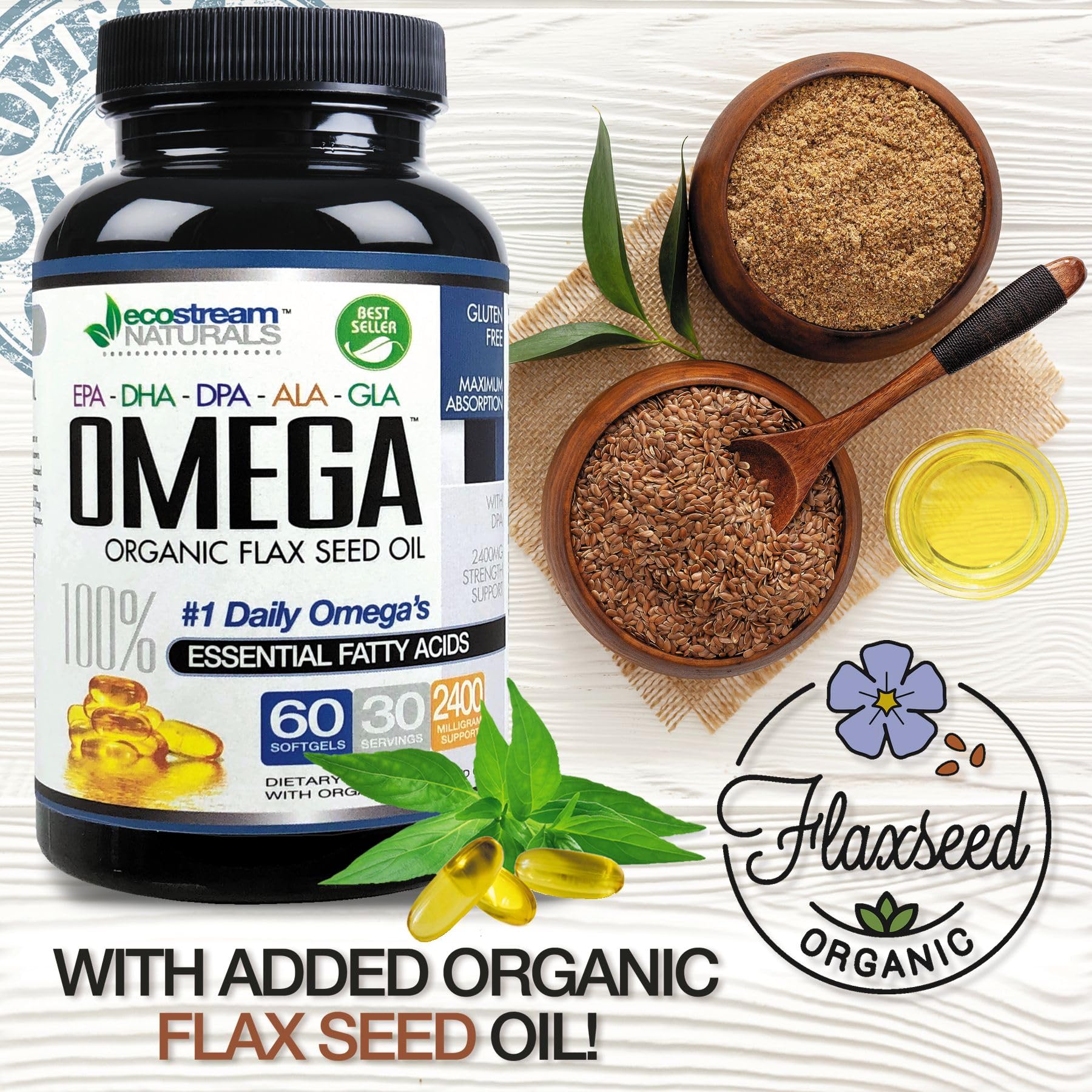 Amazon.com: Triple Strength Omega 3-6-9 Blend with DPA, EPA, DHA