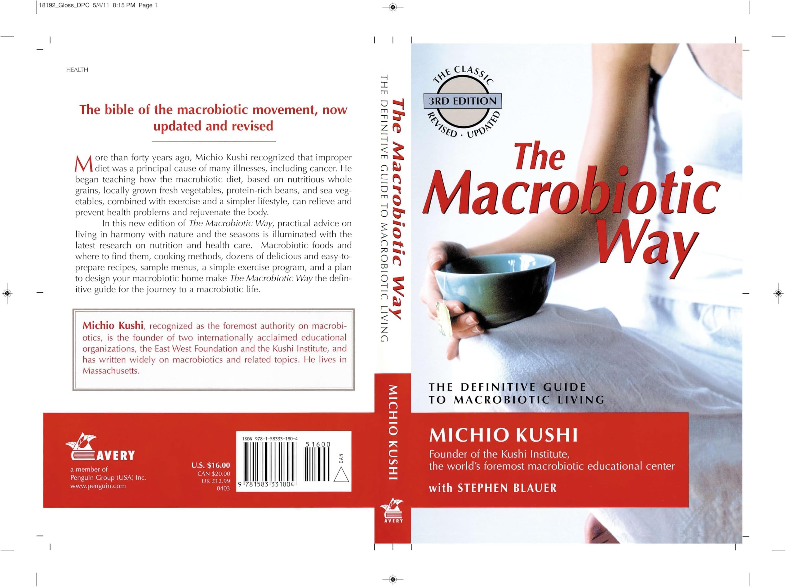 Macrobiotic Way: The Definitive Guide to Macrobiotic Living