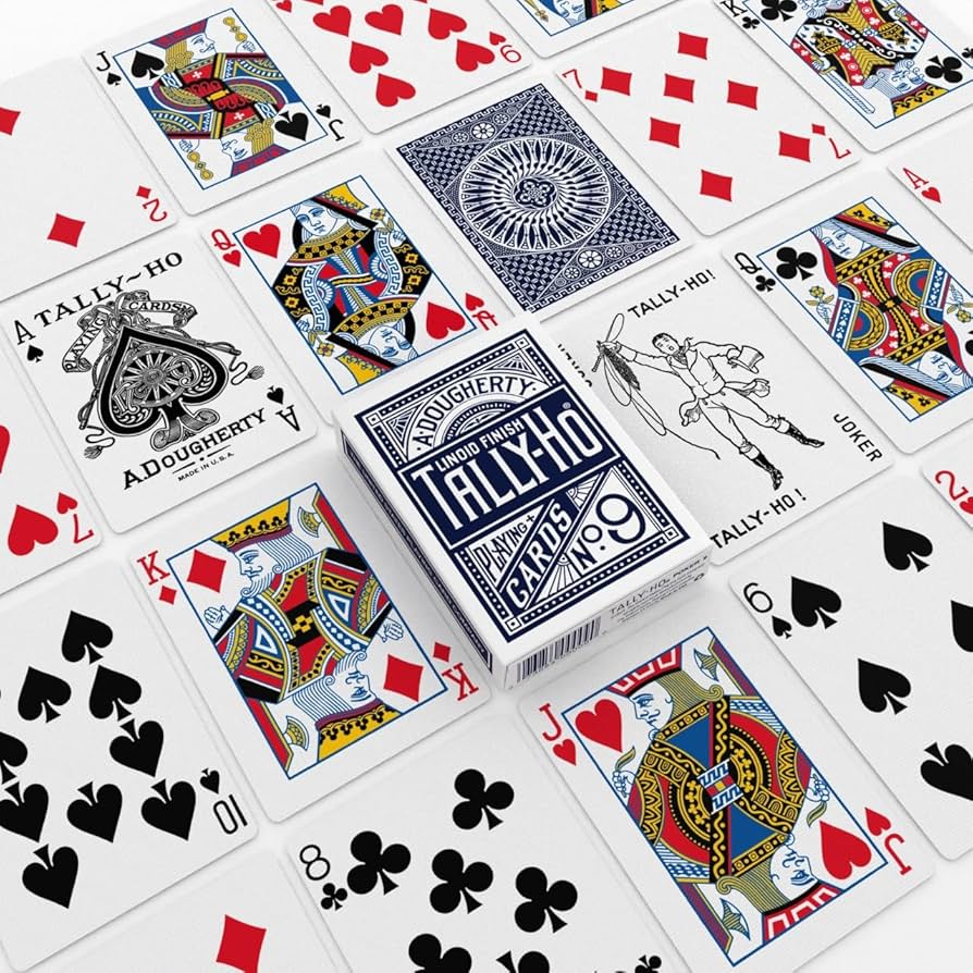 Amazon.co.jp: タリホー サークルバック トランプ 青 1003428 : おもちゃ