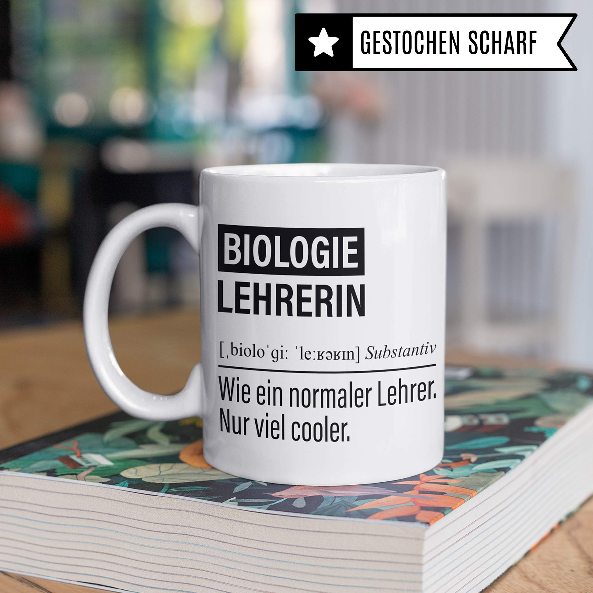 „Russischlehrerin“ Tasse – Lustiger Spruch Für Lehrerinnen – Geschenkidee Für Schule & Studium – Spülmaschinenfest