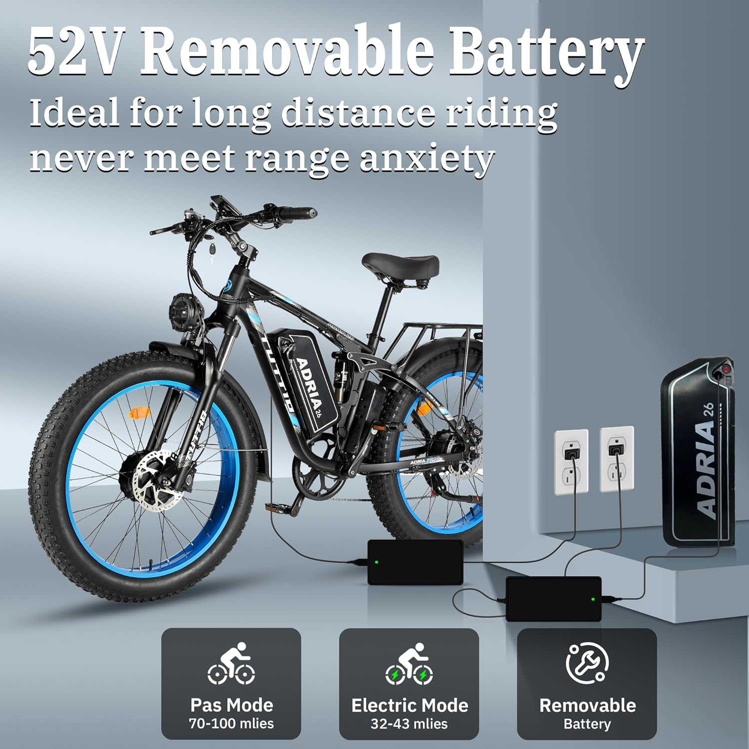 TUTTIO Electric-Bike for Adults-Men, 210NM Dual Martinique Ubuy