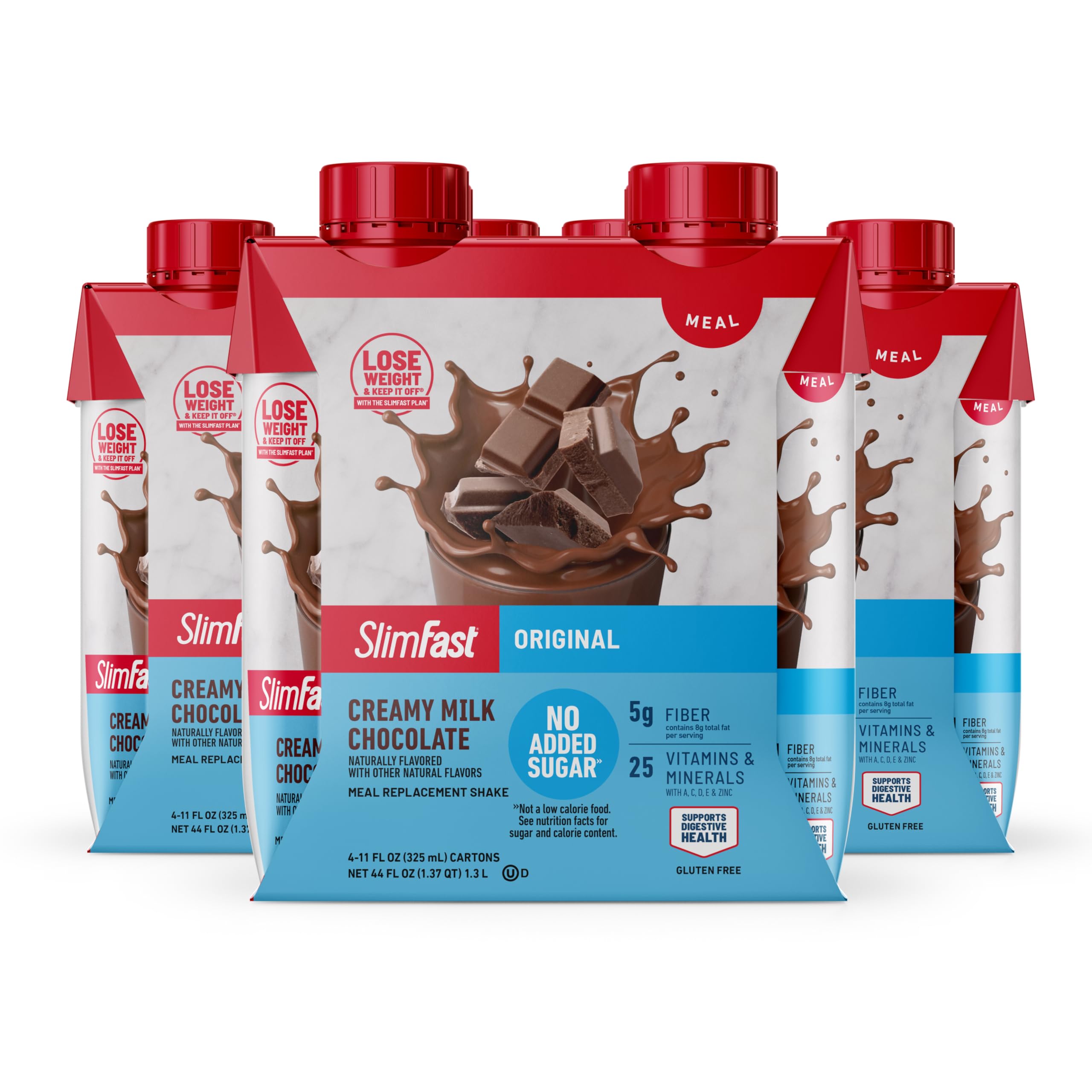 Amazon.com : SlimFast Meal Replacement Shake, Original Creamy Milk