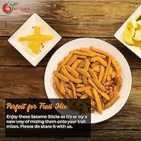 Vista 5 de NY Spice Shop Palito de maíz con sabor a nacho – 1 libra de maíz asado a nacho – Snacks saludables de maíz fresco a granel – Paquetes de bocadillos