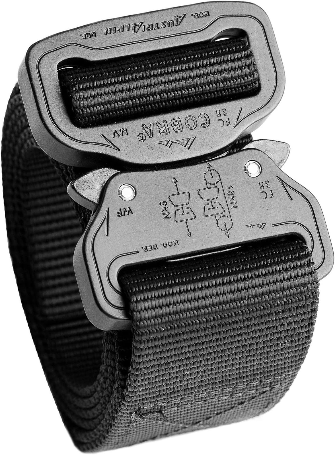 Klik Belts The Original Cobra© Buckle Belt 1 Ply Belt – 1.5" Nylon 1Ply Belt