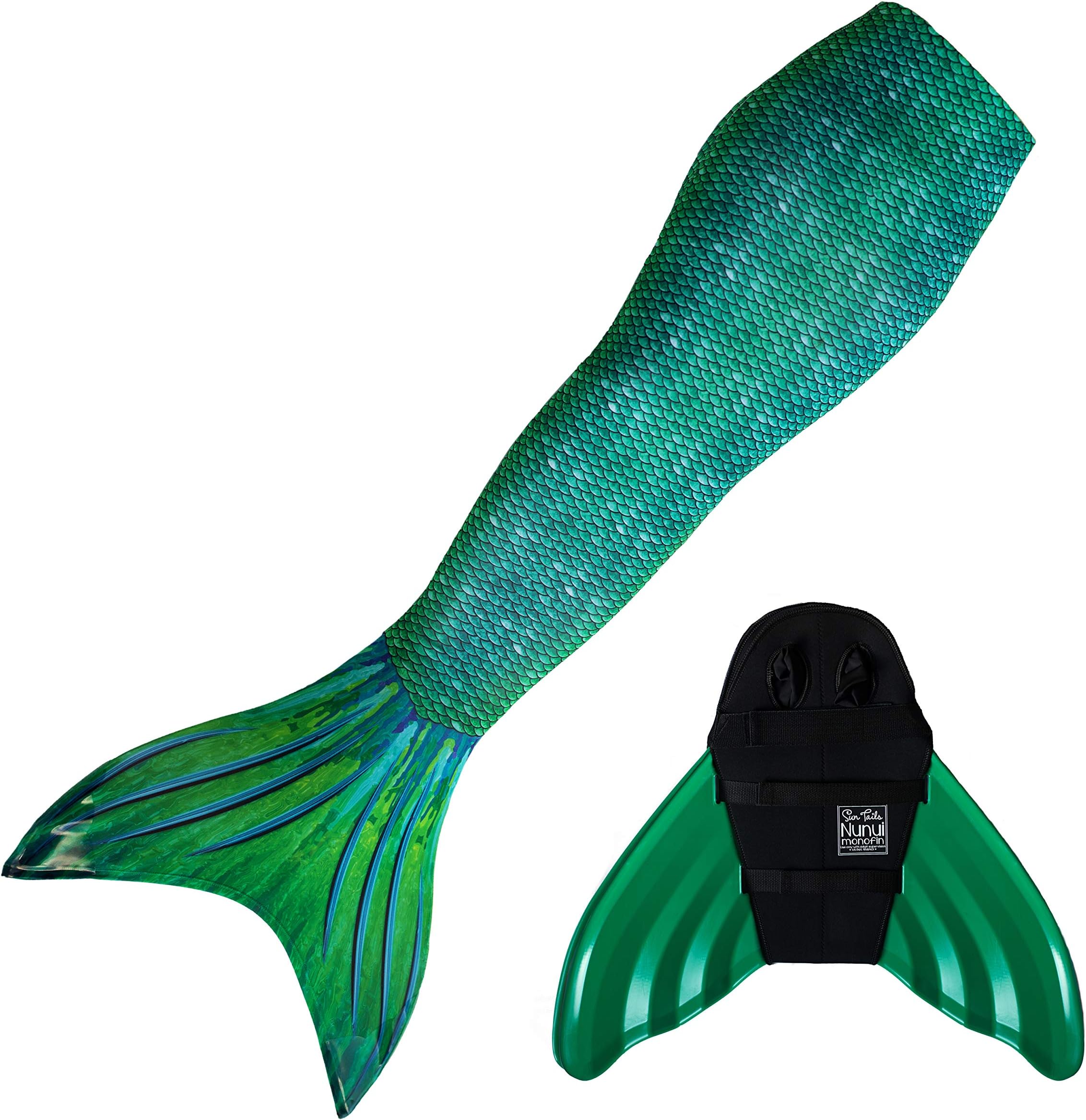Sun TailsMermaid Tails for Swimming for Girls, Kids, and Adults with Monofin