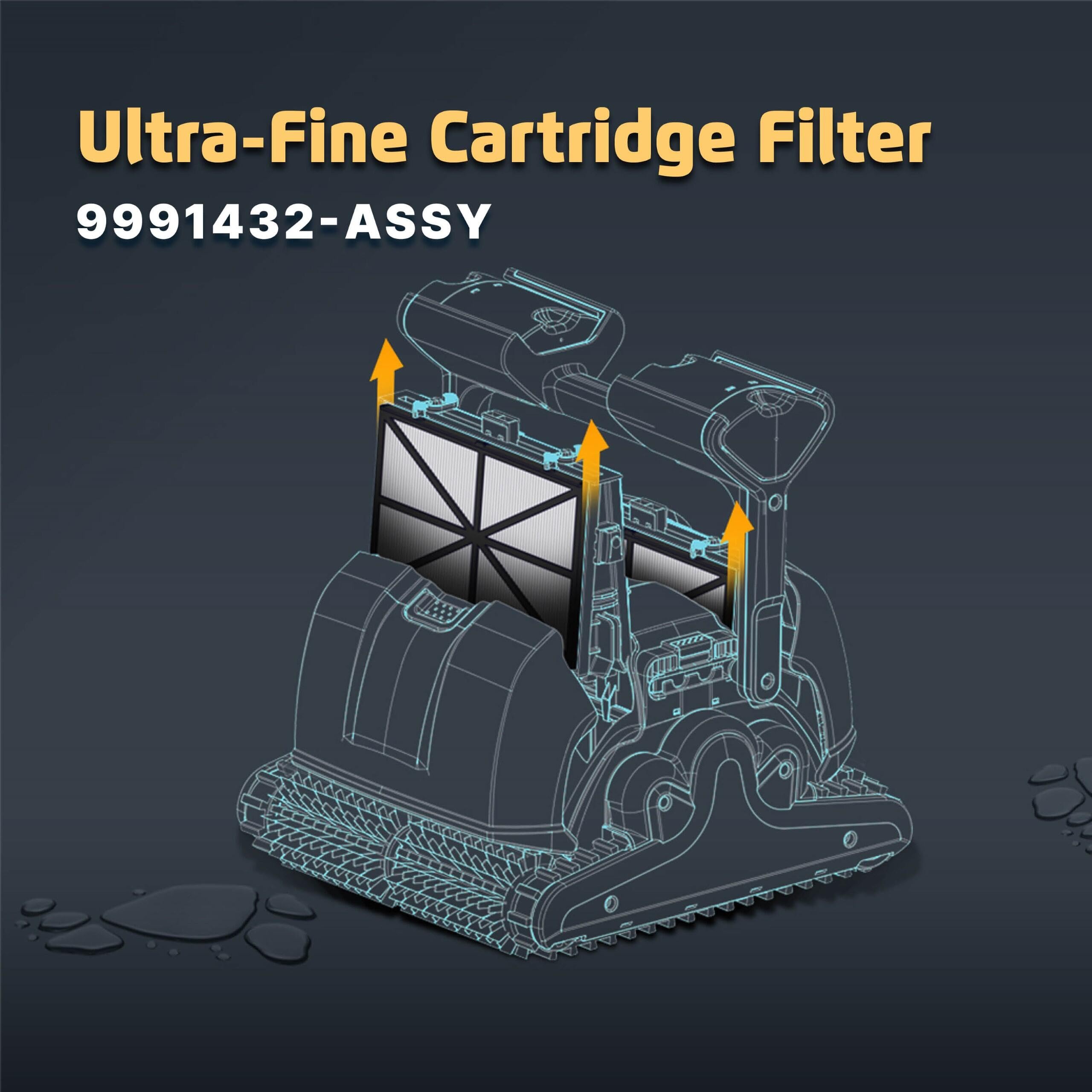 Amazon.com: Dolphin Genuine Replacement Part — Ultra-Fine Filter