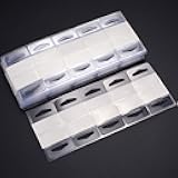 TecUnite 300 Pieces Adhesive Hanging Tags 1-1/2 by 1-1/2 Inch Slot Hole Display Hang Tabs Clear Plastic Hanging Tags Folding Tabs for Store Retail Display