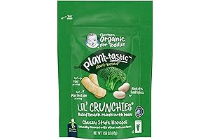 Lil Crunchies Toddler Plant-tastic Snacks: Cheezy Style Broccoli